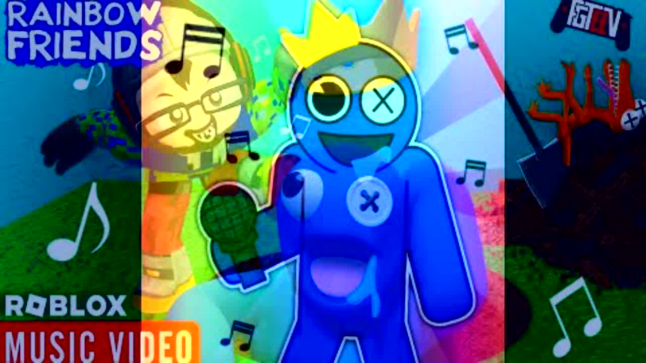 Rainbow Friends Of Mine Song Fgteev RaveDJ