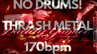 Rompe Drums Thrash Metal Backing Track 170Bpm