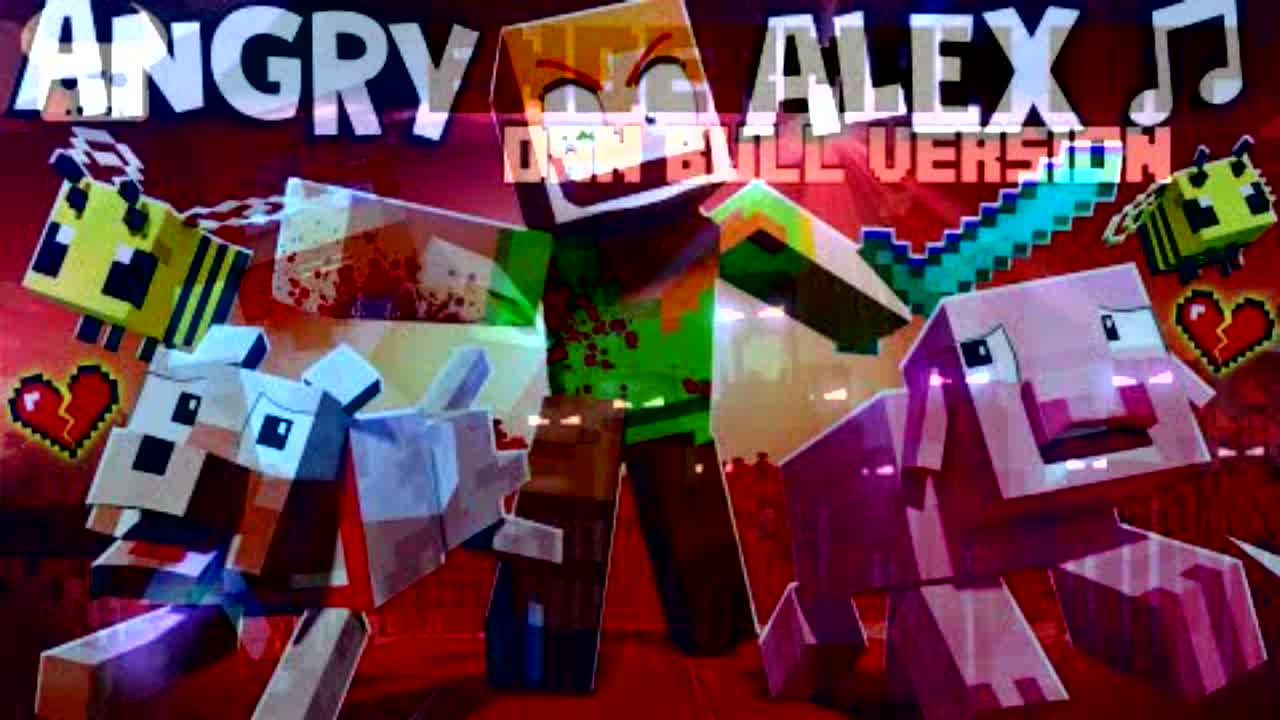 Bull Version 🎵 Minecraft Animation - RaveDJ