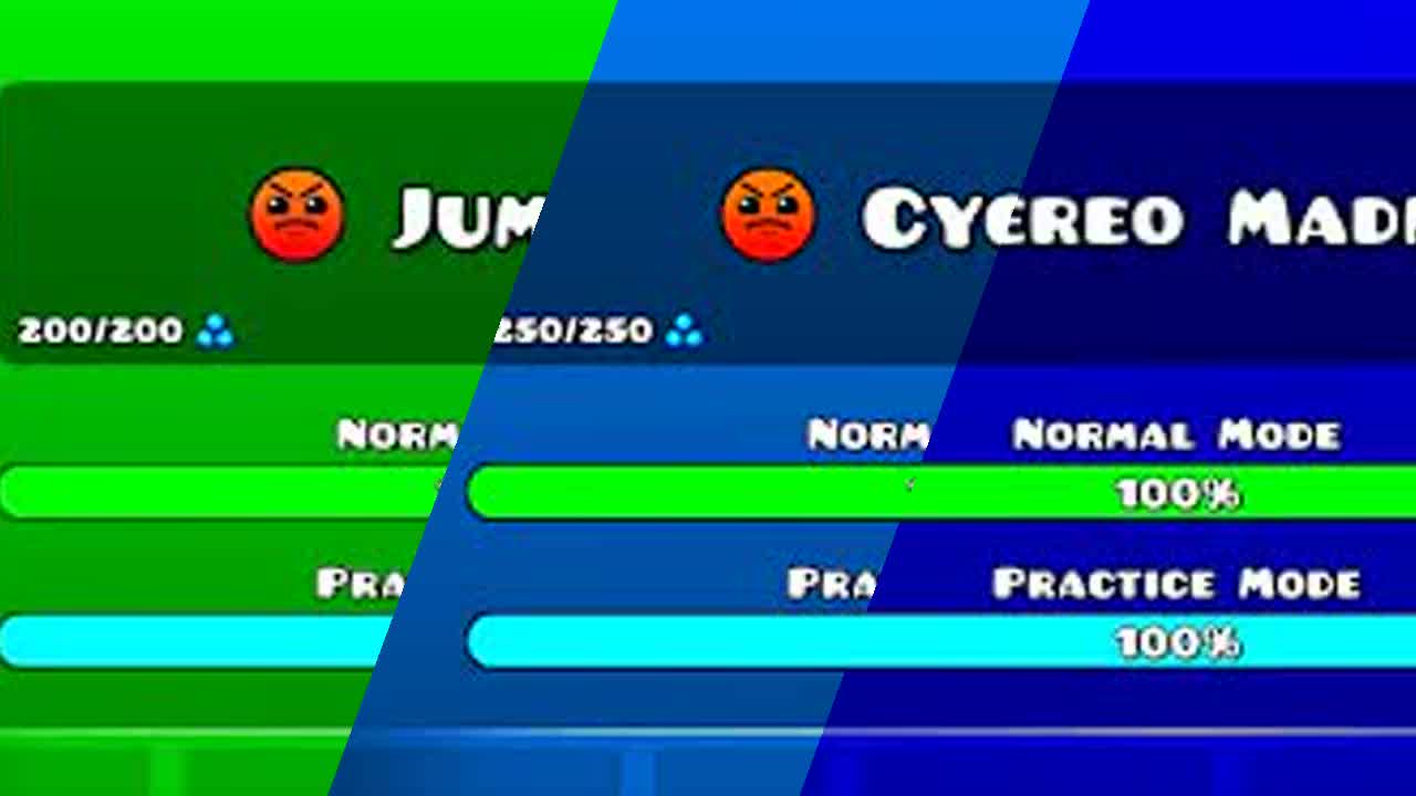 Geometry Dash - Complete walkthrough (All coins, all levels) - RaveDJ