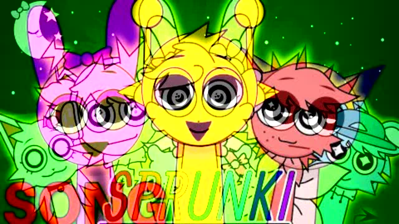Sprunki Animated Mod - RaveDJ