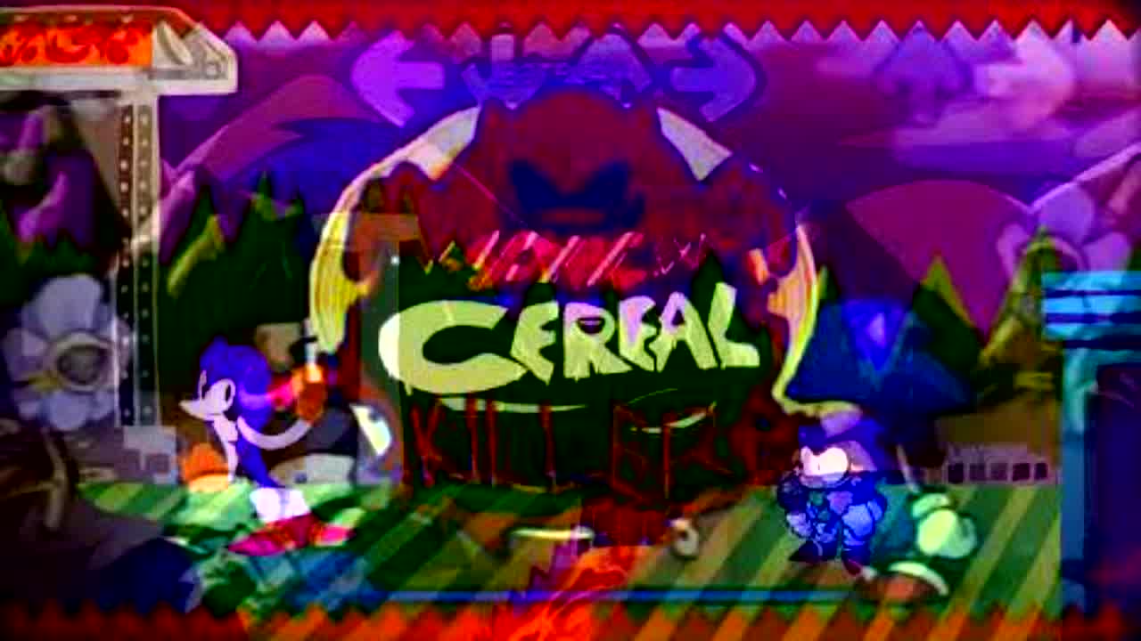 Fnf Killer Sonicexe Cereal Killer But Is Needlemouse Vs Hog Cover - RaveDJ