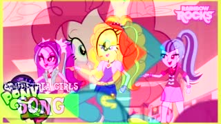 Rainbow Girls Rocks! Cafeteria Song Mlp Eg Movie