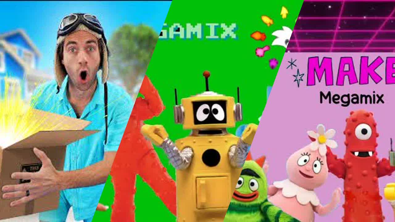 Yo Gabba Gabba Season 3 megamix 2009 - RaveDJ
