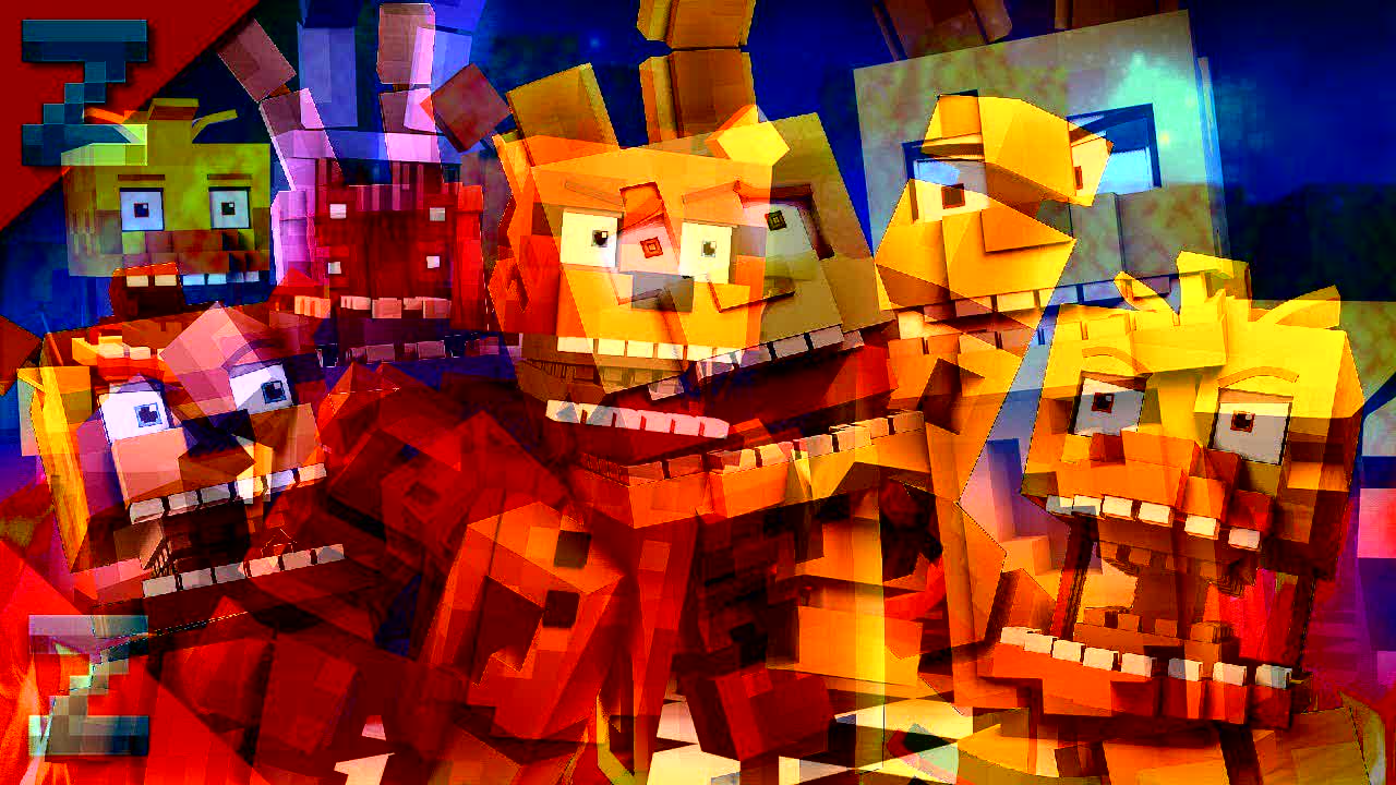 Tryhardninja Fnaf Animation The Foxy Song 3 - RaveDJ