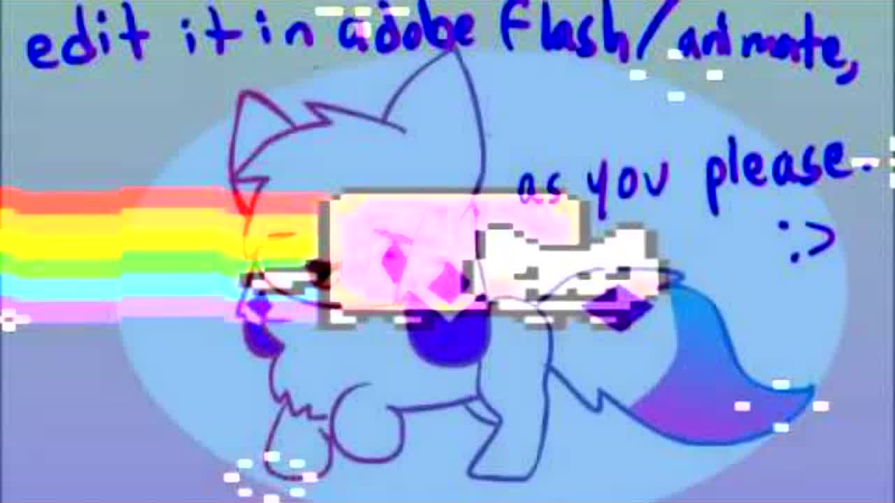 Nyan Cat! But Its 2018 Crystal - RaveDJ