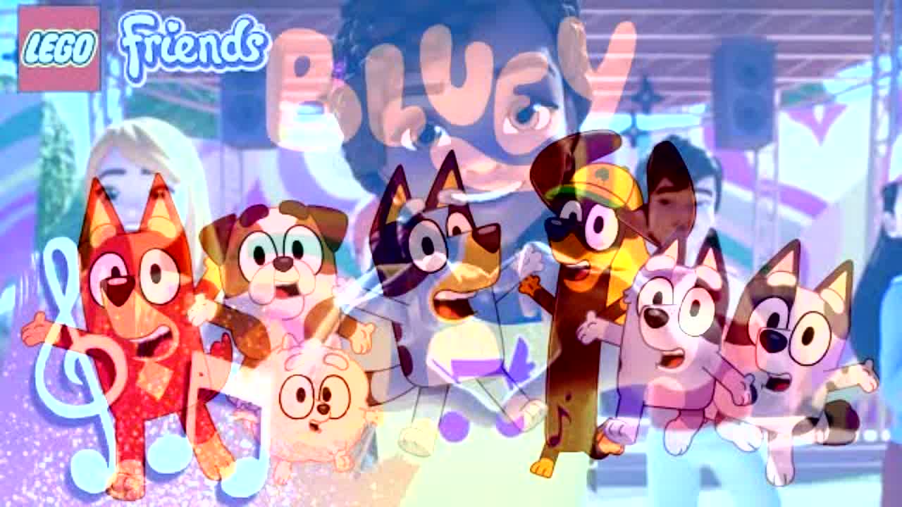 Bluey Friends - RaveDJ