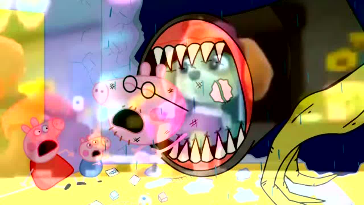 Peppa Pig Siren It Head Attacks Ravedj My Sponge ...