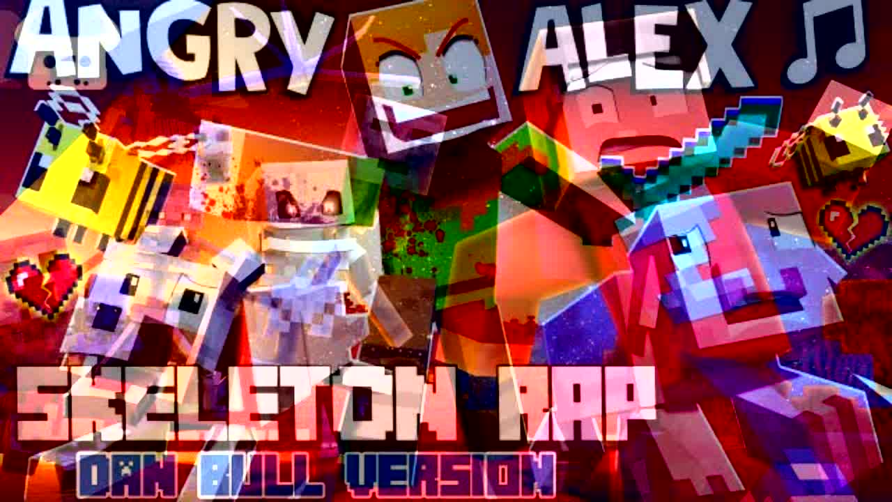 Animated Bull 🎵 Minecraft Animation - RaveDJ