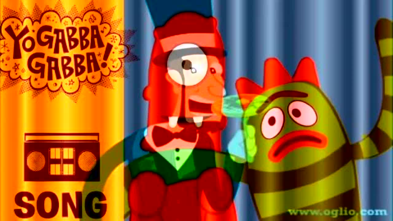 Yo Gabba Gabba! Nom Nom Nom Nom - RaveDJ