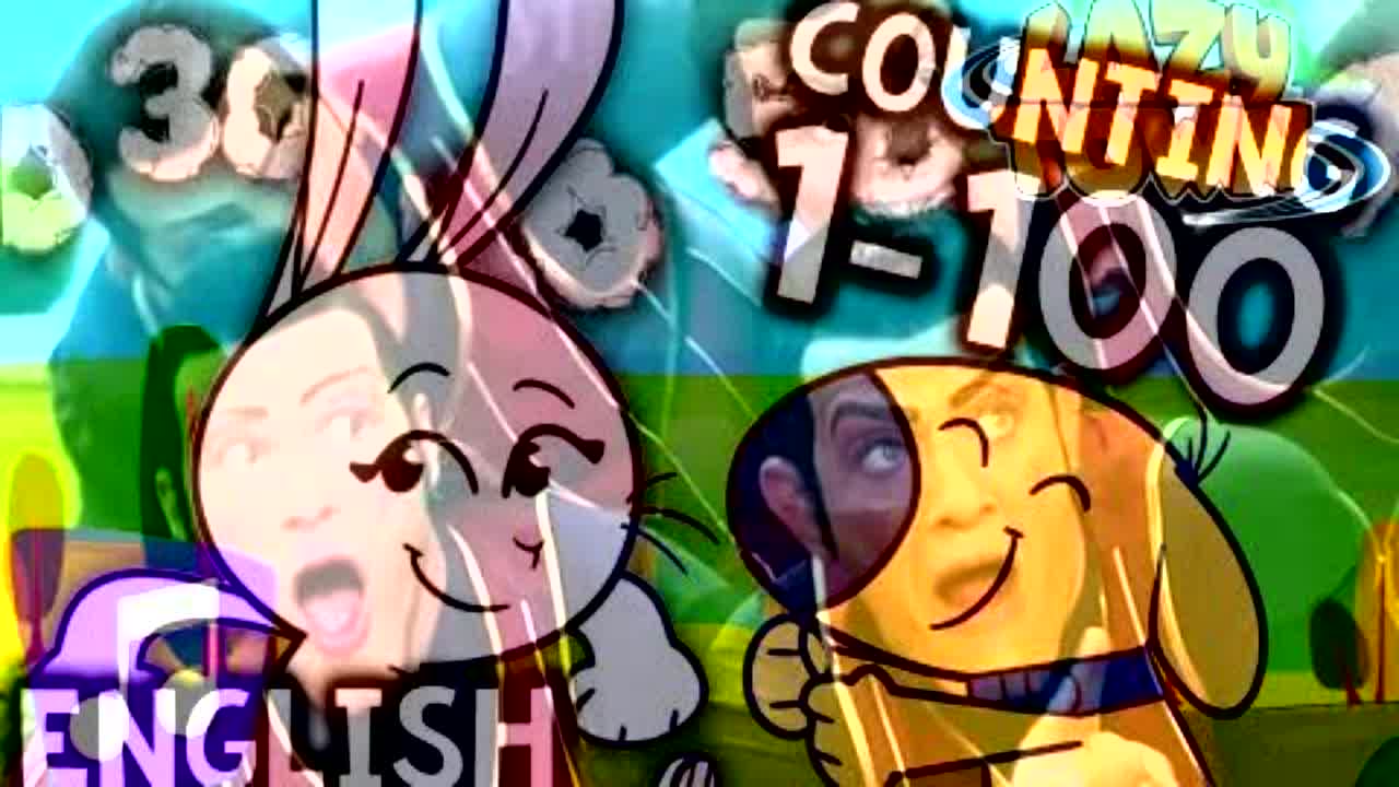 We Grade Number One Videos For Kids: Counting To 100 Song For Kids & Lazy  Town [ravedj] : r/ravedj