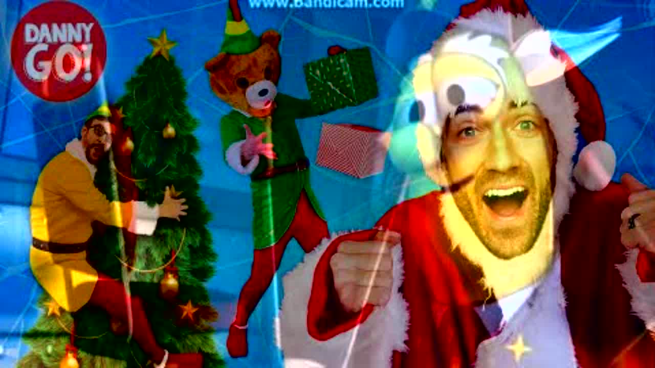 Santa Freeze Dance! 🎅🏼 ️ Danny Go! Christmas Songs Down Kids - RaveDJ