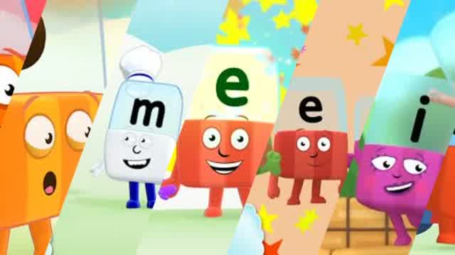 Alphablocks Full Episodes: Colour Levels - RaveDJ