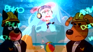 3D Dance Song Cover #Sherifflabrador