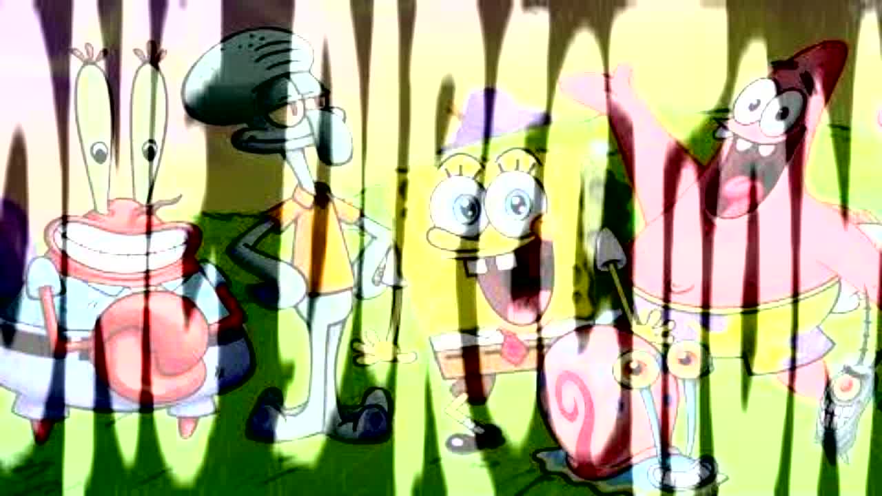 Spongebob And His Friends Beautiful What Makes You Beautiful - RaveDJ