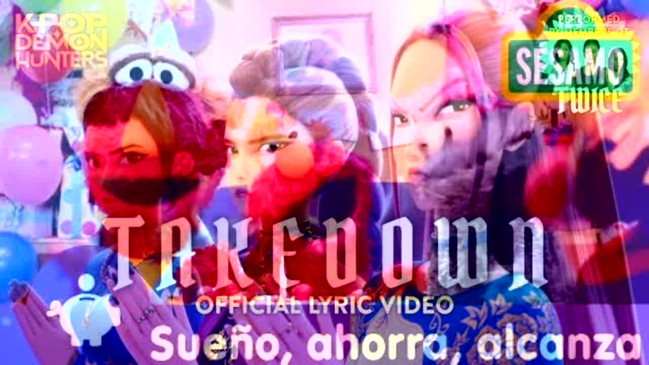 Kpop Demon Hunters Cumpleaños De Elmo! - RaveDJ