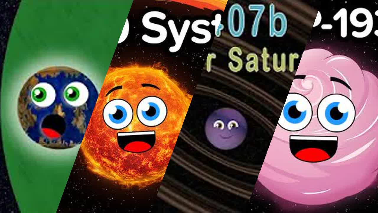 Kids Learning Tube Solar System Minimix - RaveDJ