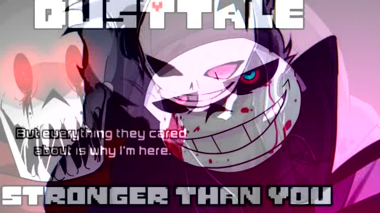Stronger Than You Sans Animation Sans - RaveDJ