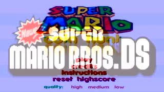 Gameplay Super Mario Bros Ds