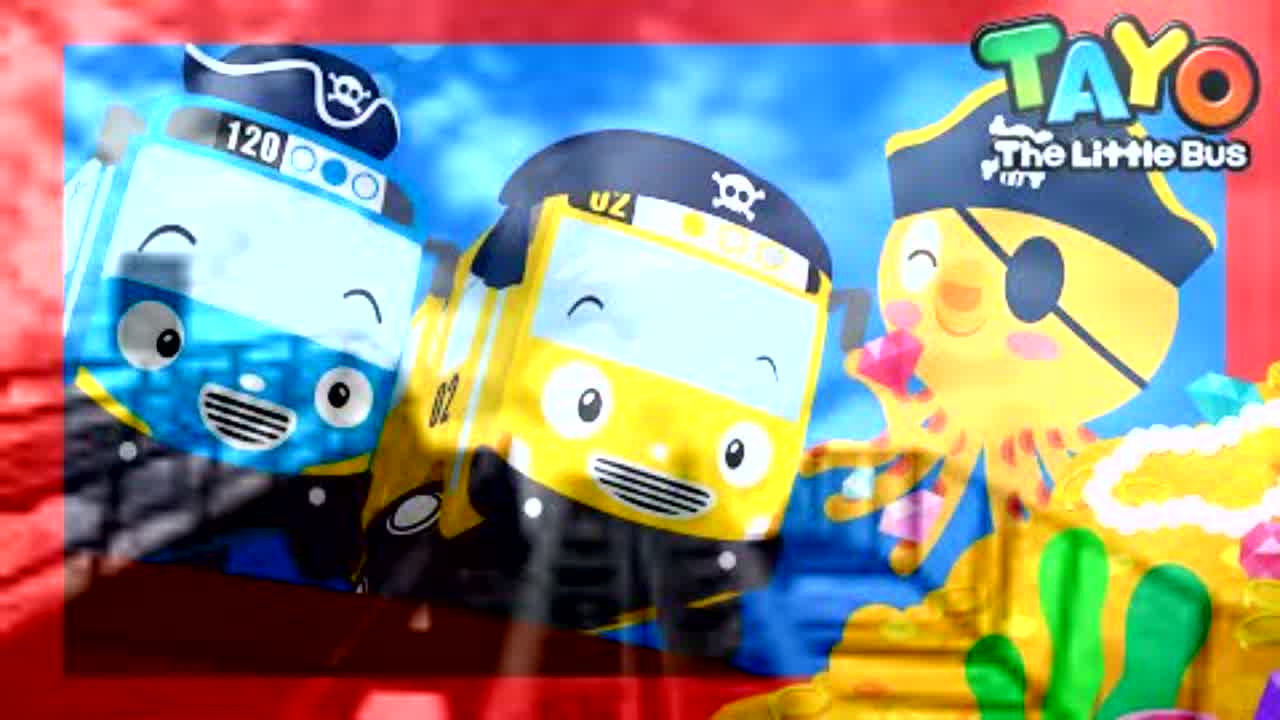 2005 X Wiggle Jiggle Octopus L Octopus Song L Tayo The Little Bus - RaveDJ