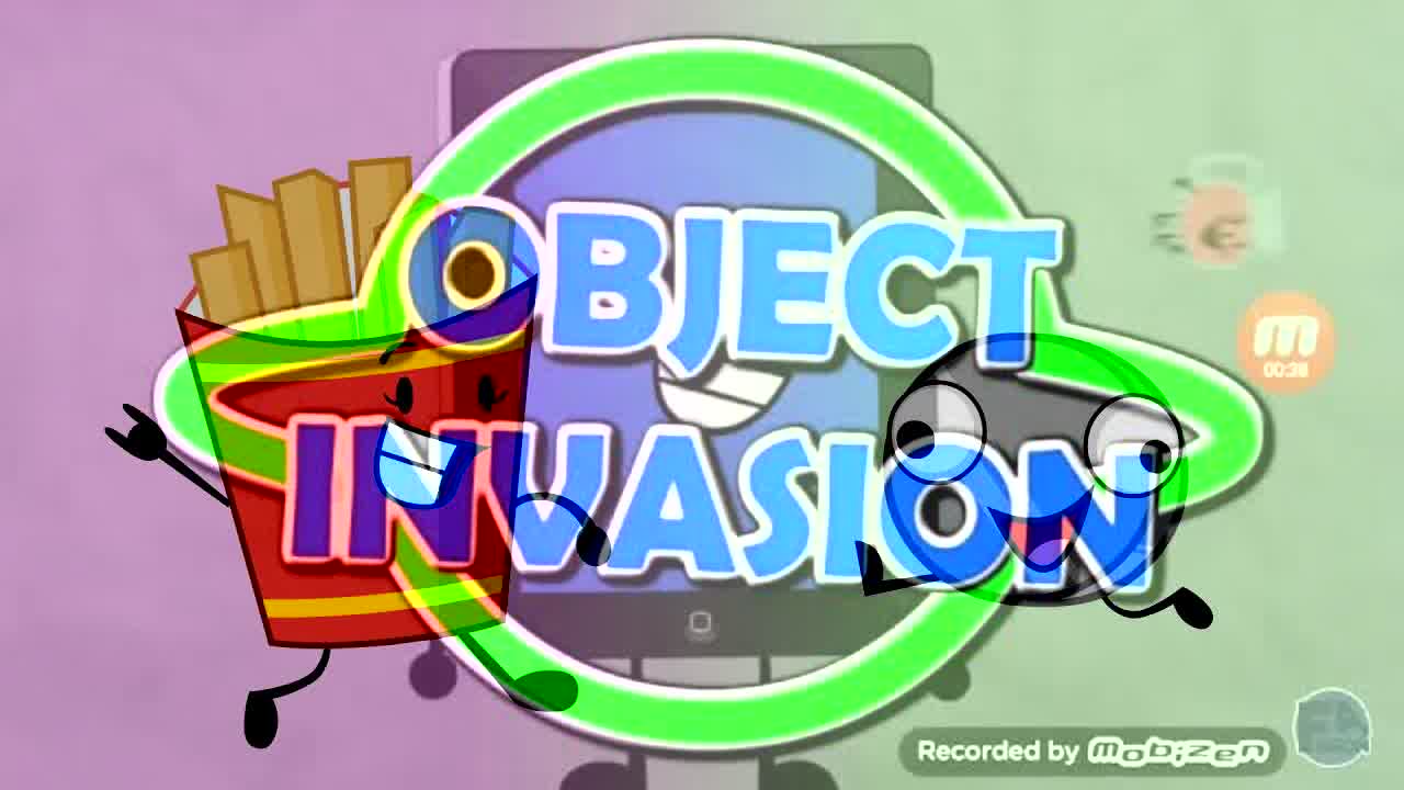 Object Invasion Intro But With Bfdi Assets