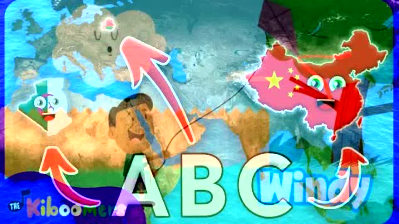 Kiboomers Song Countries Of The World - RaveDJ