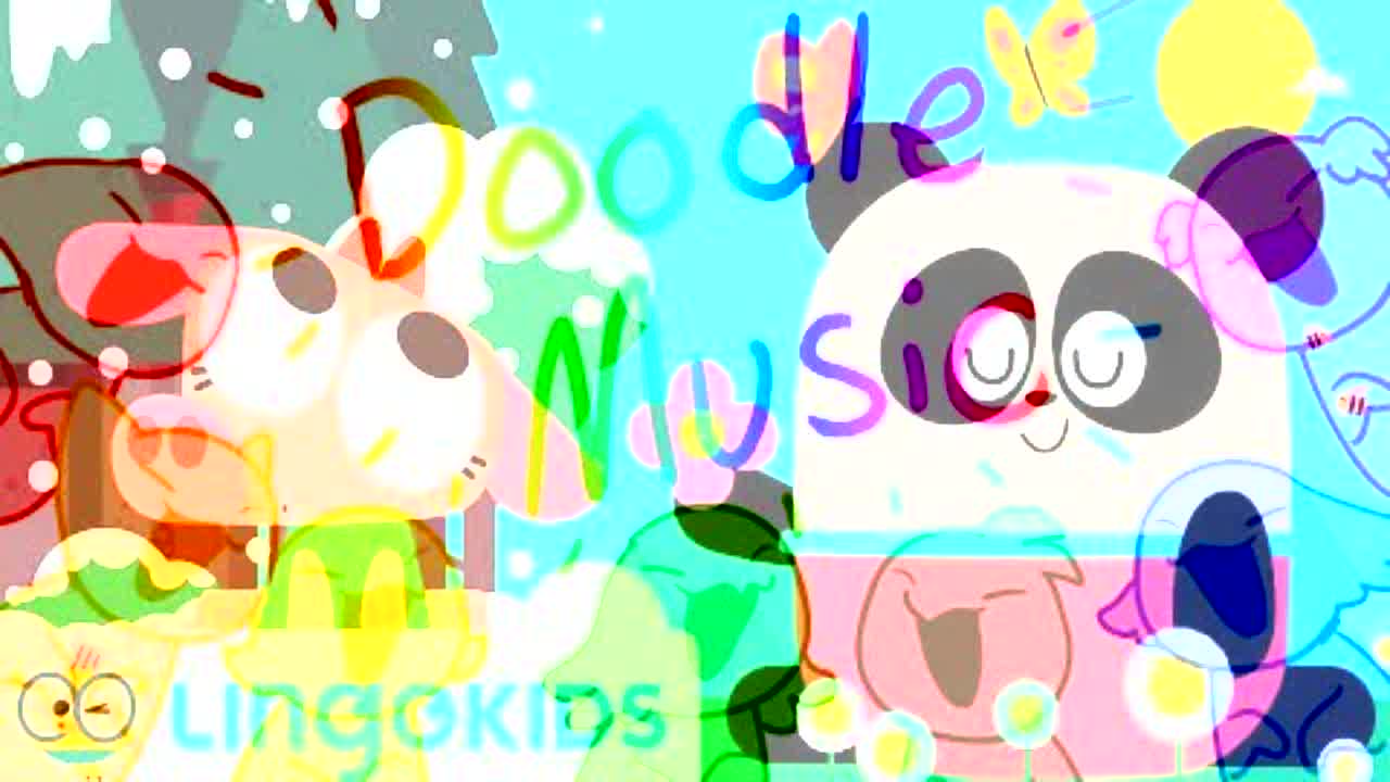 Lingokids Music But The Colors Are Sentient - RaveDJ