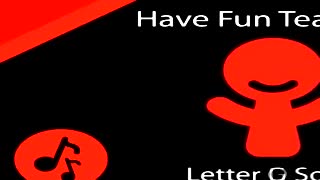 Letter Song G