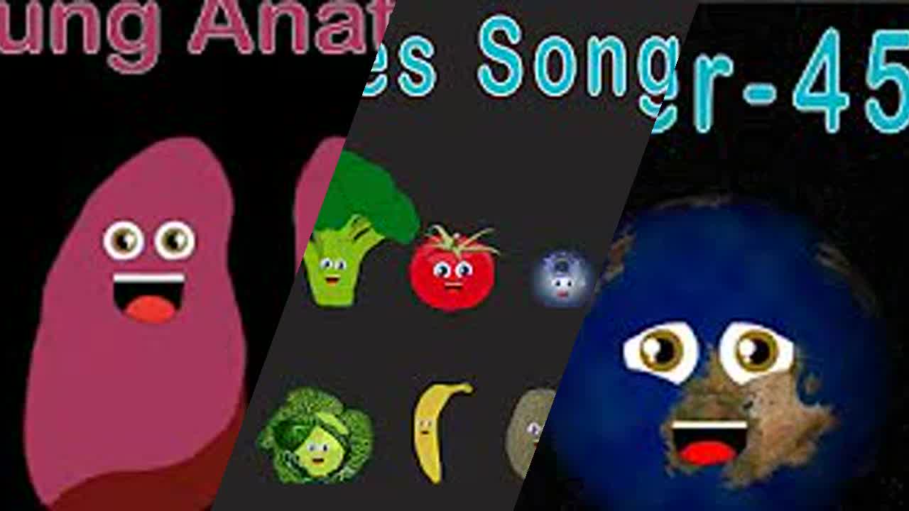 Kids Learning Tube Vegetables Name Mixtape - RaveDJ