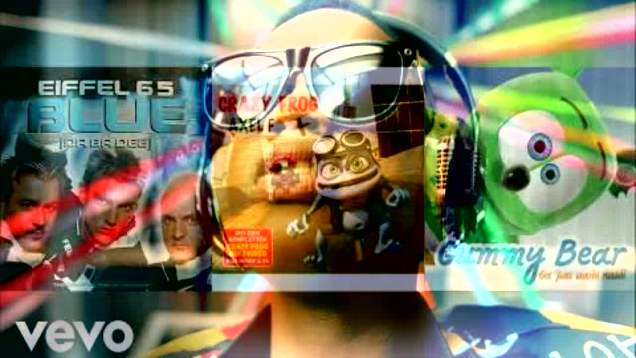 Im Blue Watch Crazy Frog X Gummy Bear - RaveDJ