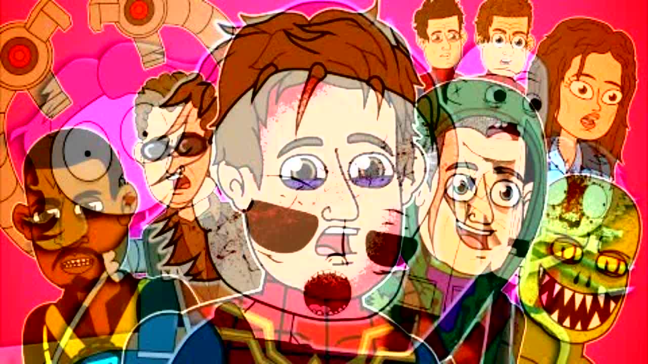 Animated Cartoon - RaveDJ