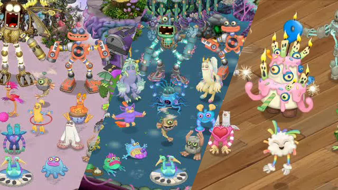 My singing monsters all islands | MsM 5.2| Dof 4.0 - RaveDJ