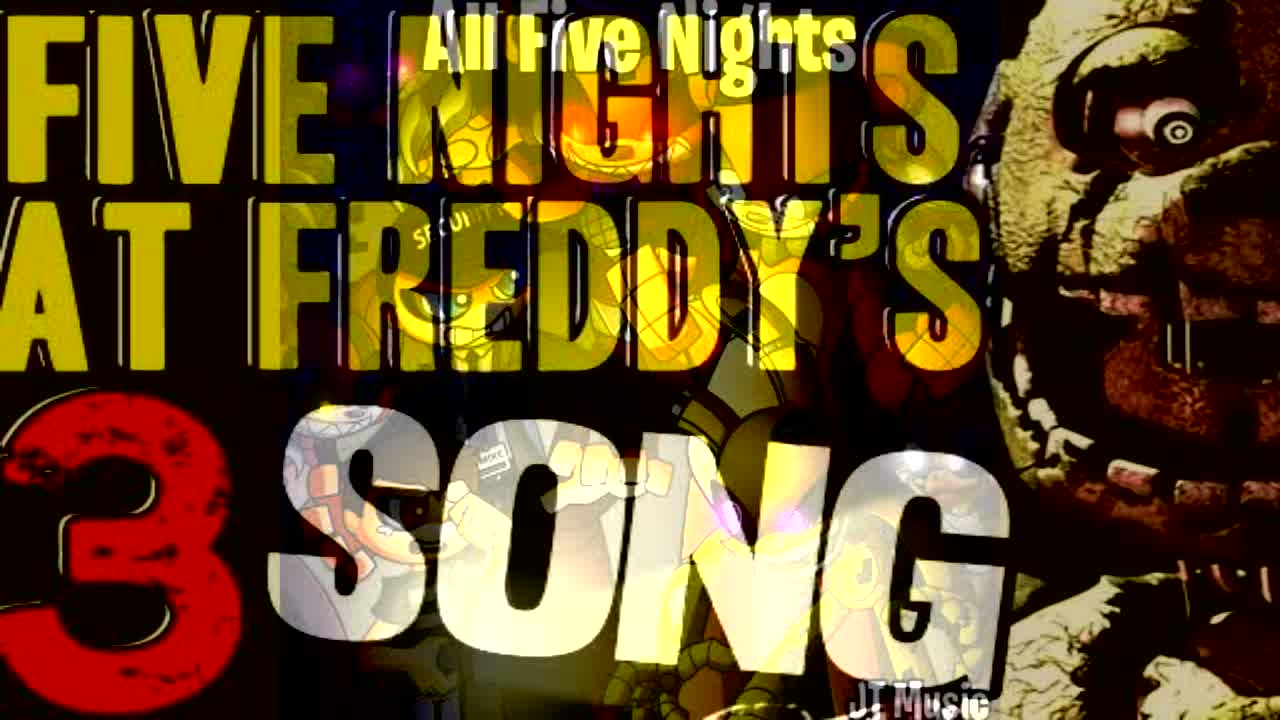 Five More At Freddys 3 Song Nights An Attraction Fnaf - RaveDJ