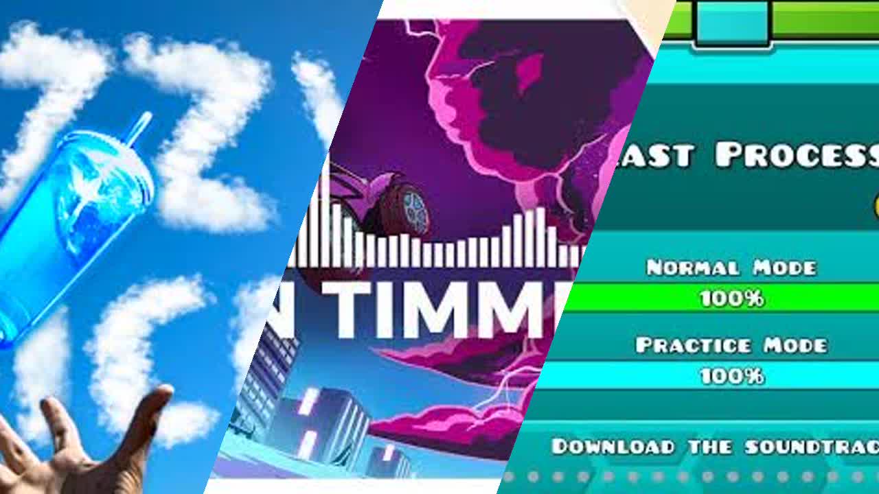 Geometry Dash Minecraft Mixtape - RaveDJ